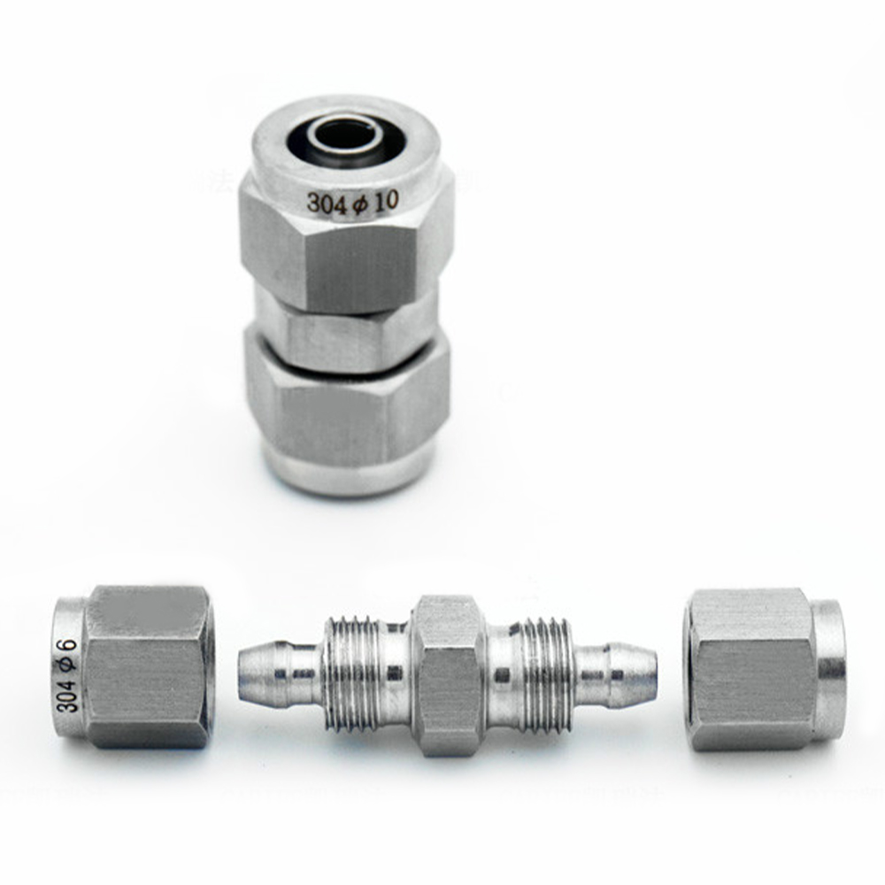 Compression Fitting Brass - 304 stainless steel pneumatic joint pipe