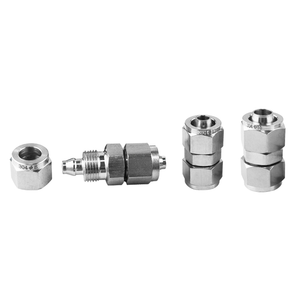 304 stainless steel pneumatic  - Compression Fitting Brass recension och pris