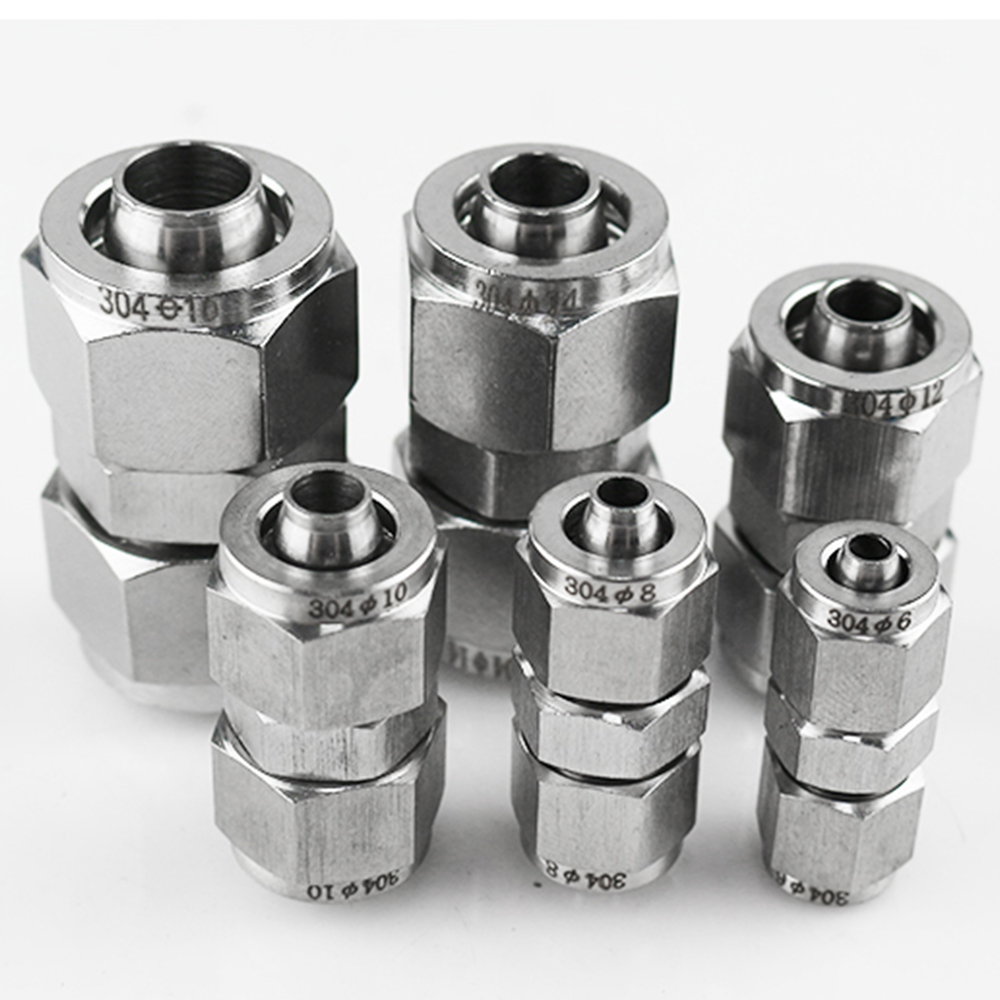 304 stainless steel pneumatic  - Compression Fitting Brass recension och pris