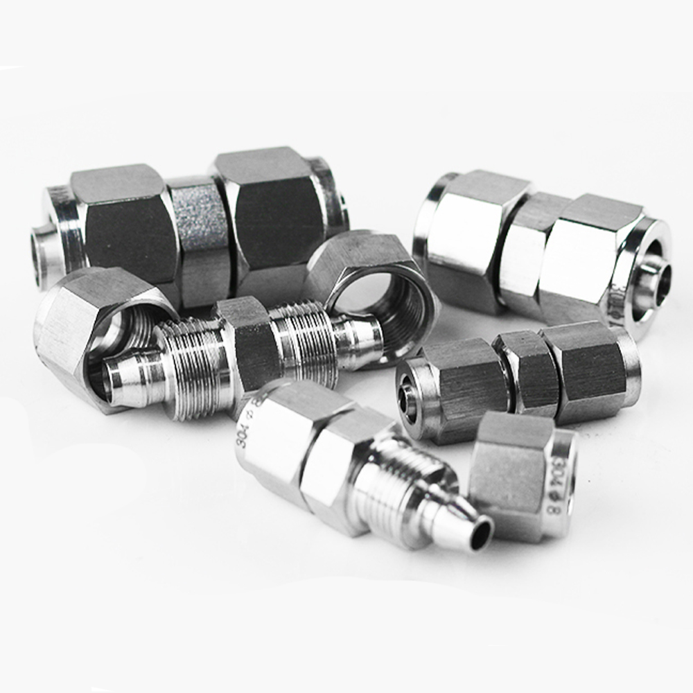 304 stainless steel pneumatic  - Compression Fitting Brass recension och pris