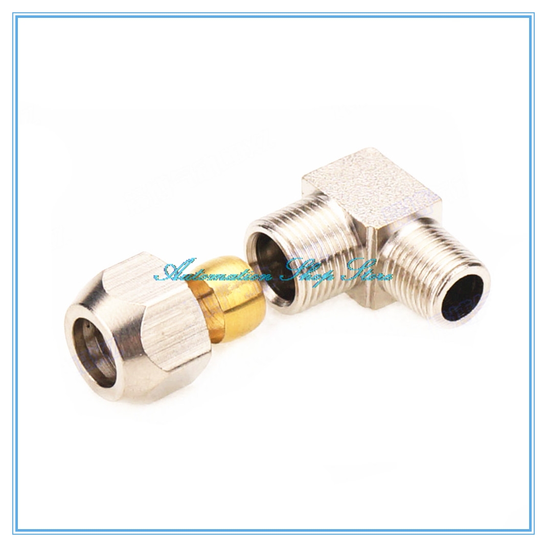 Pneumatic fittings Male Thread - Compression Fitting Brass recension och pris